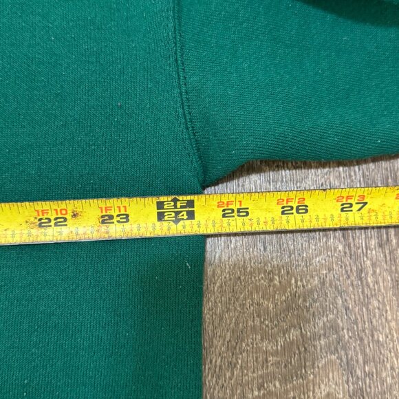 VTG Sylvester the Cat Sweatshirt Men's XL Green Looney Tunes Crewneck 90s Hanes - Picture 8 of 9